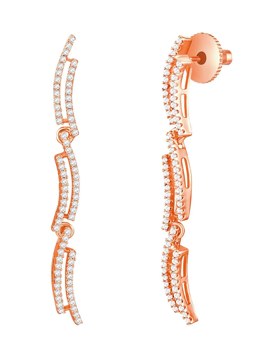 CZ Necklace Set – Dazzling Stone Jewellery by Peora
