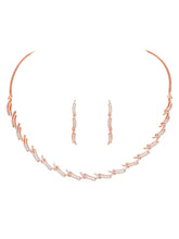 CZ Necklace Set – Dazzling Stone Jewellery by Peora
