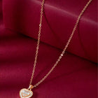 Heart CZ Necklace Set by Peora – Romantic Fashion Jewellery

