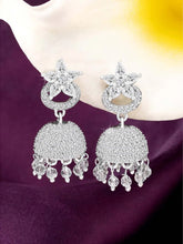 CZ Jhumki Earrings – Traditional CZ Jewellery by Peora