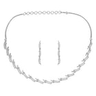 CZ Necklace Set – Dazzling Stone Jewellery by Peora
