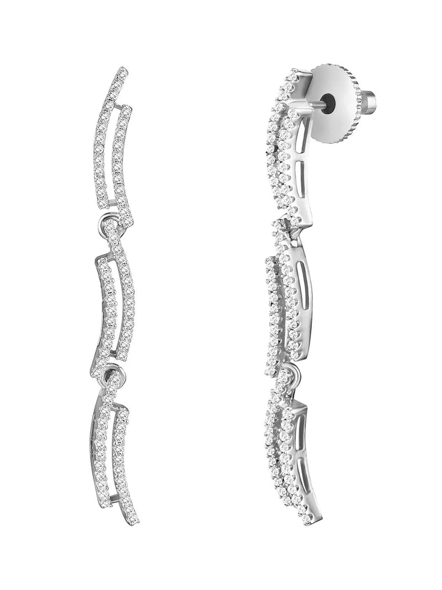 CZ Necklace Set – Dazzling Stone Jewellery by Peora
