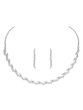 CZ Necklace Set – Dazzling Stone Jewellery by Peora
