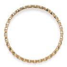 Classic Sparkle CZ Bangle Pair in White featuring Crystals bangle set 

