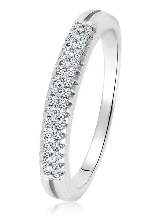Moonlight Ring | Elegant Sparkling Ring by Peora

