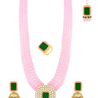 Long Necklace Set by Peora – Graceful Designs for Grand Occasions