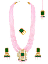 Long Necklace Set by Peora – Graceful Designs for Grand Occasions