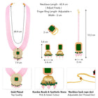 Long Necklace Set by Peora – Graceful Designs for Grand Occasions