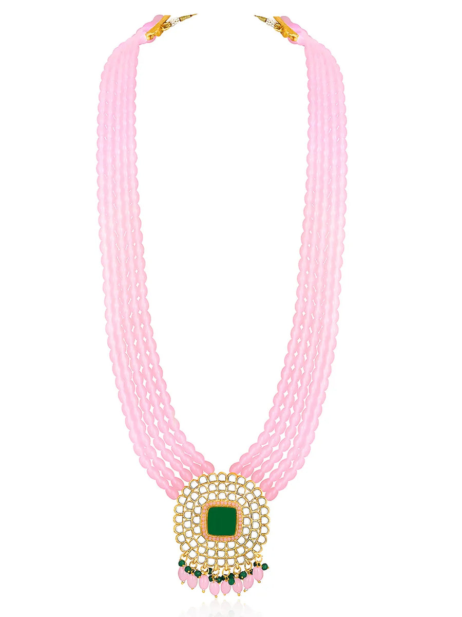 Long Necklace Set by Peora – Graceful Designs for Grand Occasions