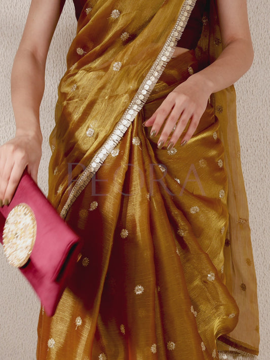 Velvet Midnight Aura Flap Clutch - Maroon