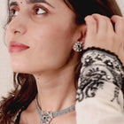 Bohemian Delight Oxidized Necklace Set