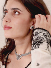 Bohemian Delight Oxidized Necklace Set