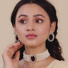 Pearl Choker Set – Sophisticated Fashion Jewellery by Peora

