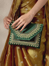 Royal Heritage Pearl Beaded Clutch Purse