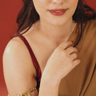 Traditional Engraved Floral Armlet