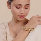 Gokhru Style Kada Bangle by Peora – Bold Traditional Jewellery

