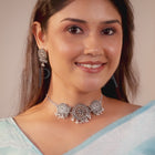 Classic Round Mandala Necklace Set