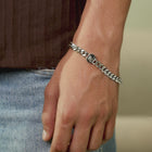 Modern Minimalist Tennis Chain Cuff