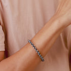 Alpha Black Chain Men’s Bracelet