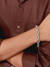 Steel crest Braided Bracelet For Men