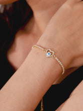 Heart Shape Evil Eye Protection Bracelet