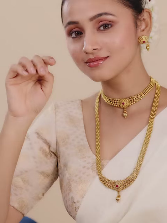 Maharani Set – Grand Bridal Jewellery Collection | Peora