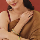 Ornate Filigree Style Kada Set