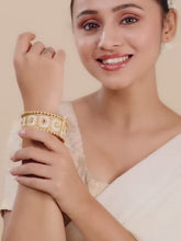 Marvel Golden Kada Floral by Peora – Ornate Fashion Jewellery

