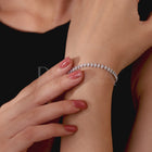 Adjustable CZ Studded Bracelet for Her