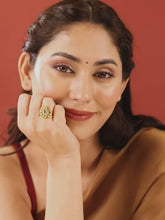 Royal Flame Paisley Inspired Ring