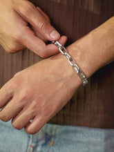 Bold Silver Linked Chain For Men