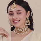Ornamental Opulence Kundan Necklace Set