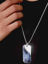 Military Inspired Pendant Chain - Silver