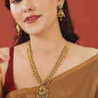 Floral Motif Traditional Necklace Set