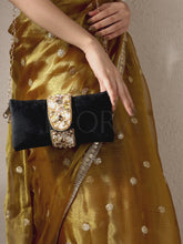 Fashionable Clutch Couture Purse - Black