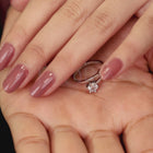 Timeless Love Solitaire Couple Rings