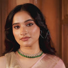 Radiant Kundan Pendant Necklace Set